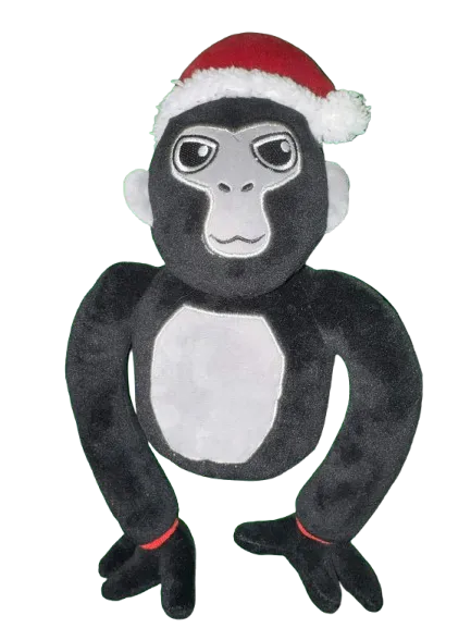 Black Christmas Monke Plush